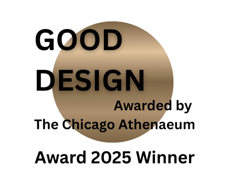 GOOD DESIGN® Award 2025 winner, awarded by The Chicago Athenaeum