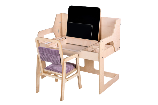 Adjustable Baby Table and Chair Set by Luula