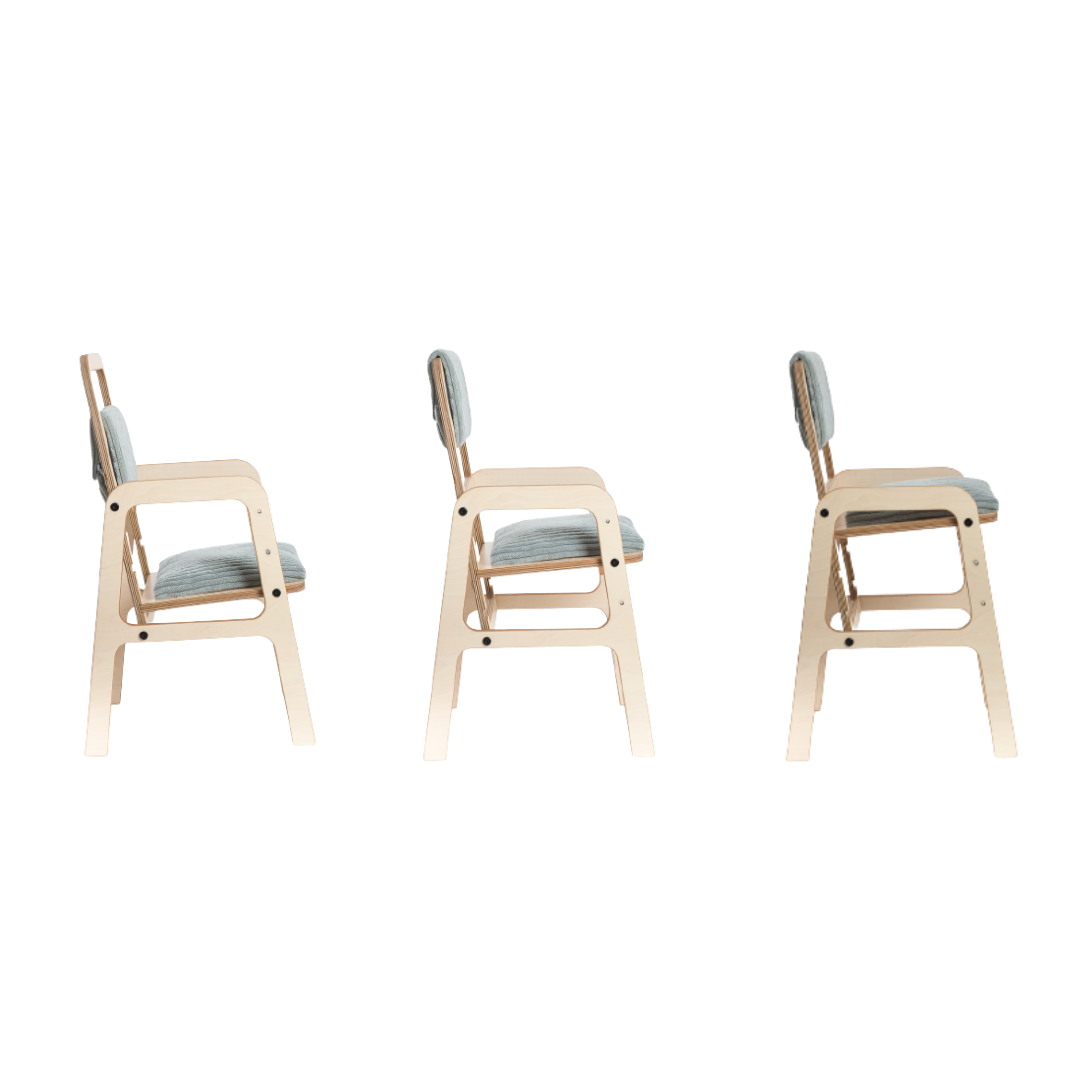 Adjustable Baby Chair by Luula
