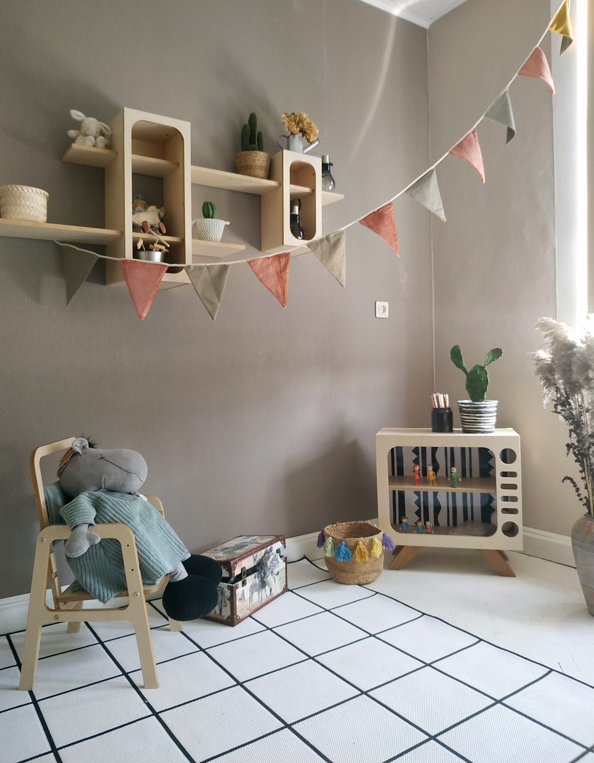Montessori Furniture for Contemporary Playroom