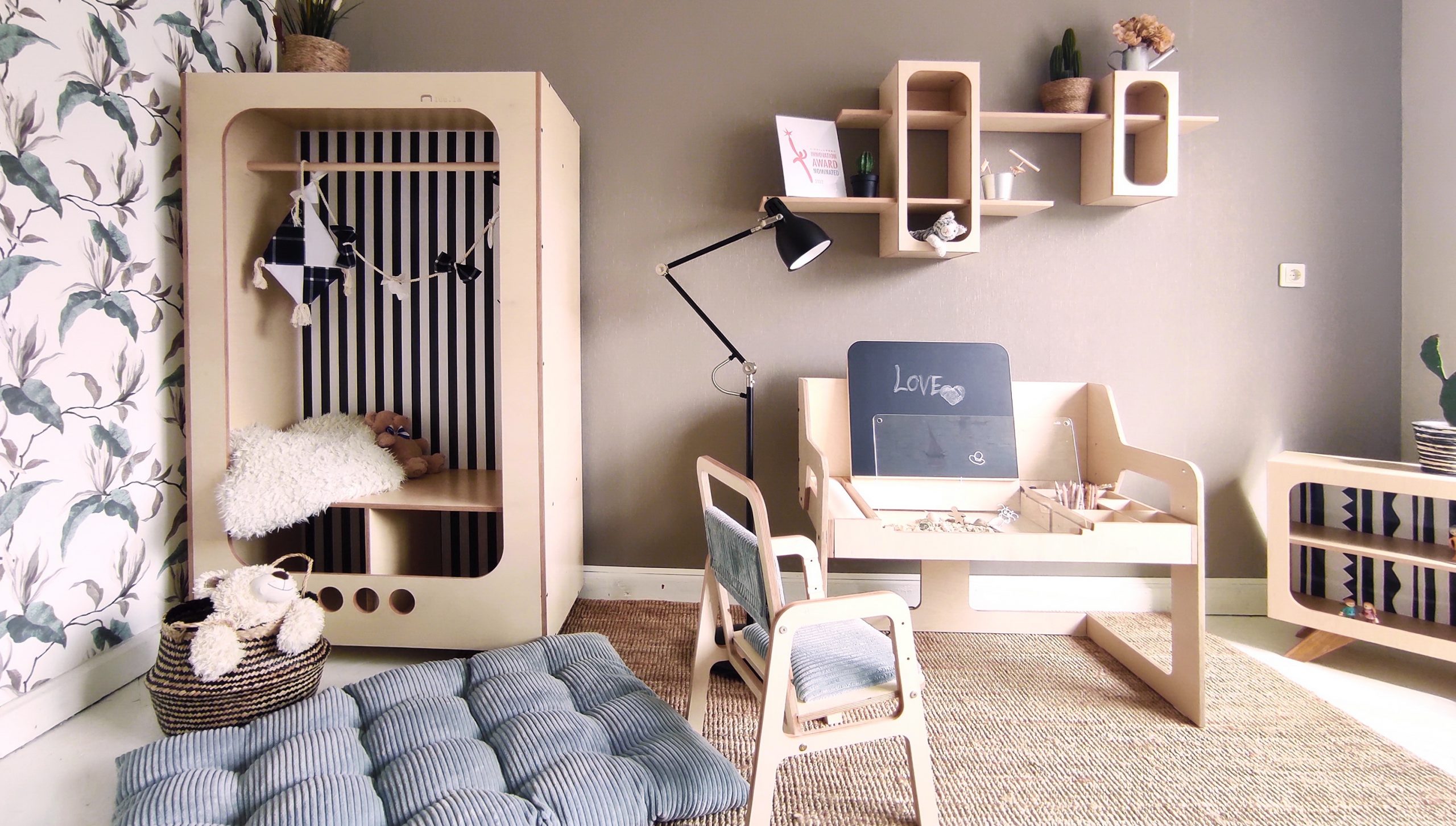 Original Sustainable Montessori Furniture by Luula
