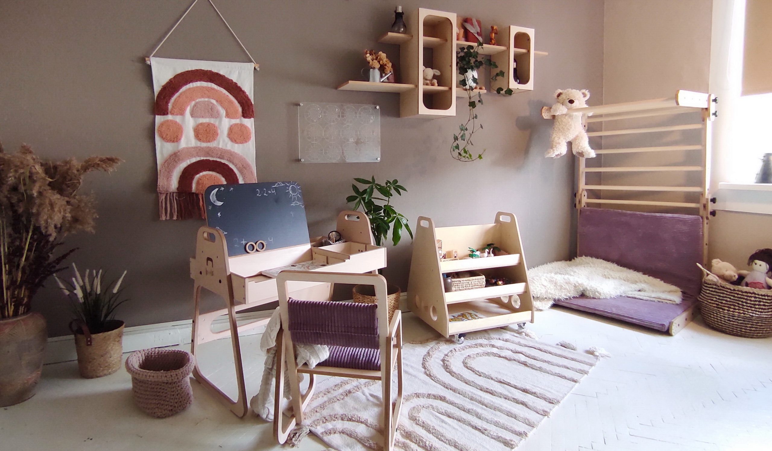 Stylish Functional Kids Furniture for Montessori Activities by Luula